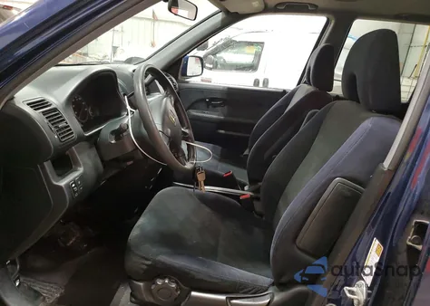 2005 Honda Cr-V Ex z USA, uszkodzony, nr VIN JHLRD788X5C009876